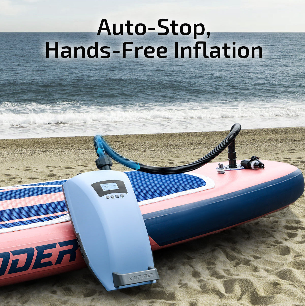 Seawolf S20Li 6000 mAh Rechargeable SUP Pump