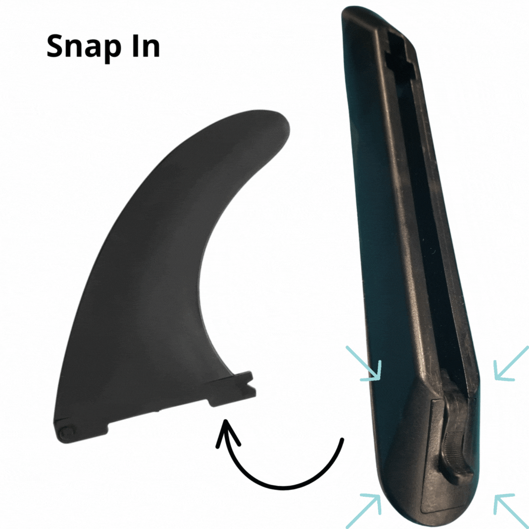 Detachable SUP Center Fin