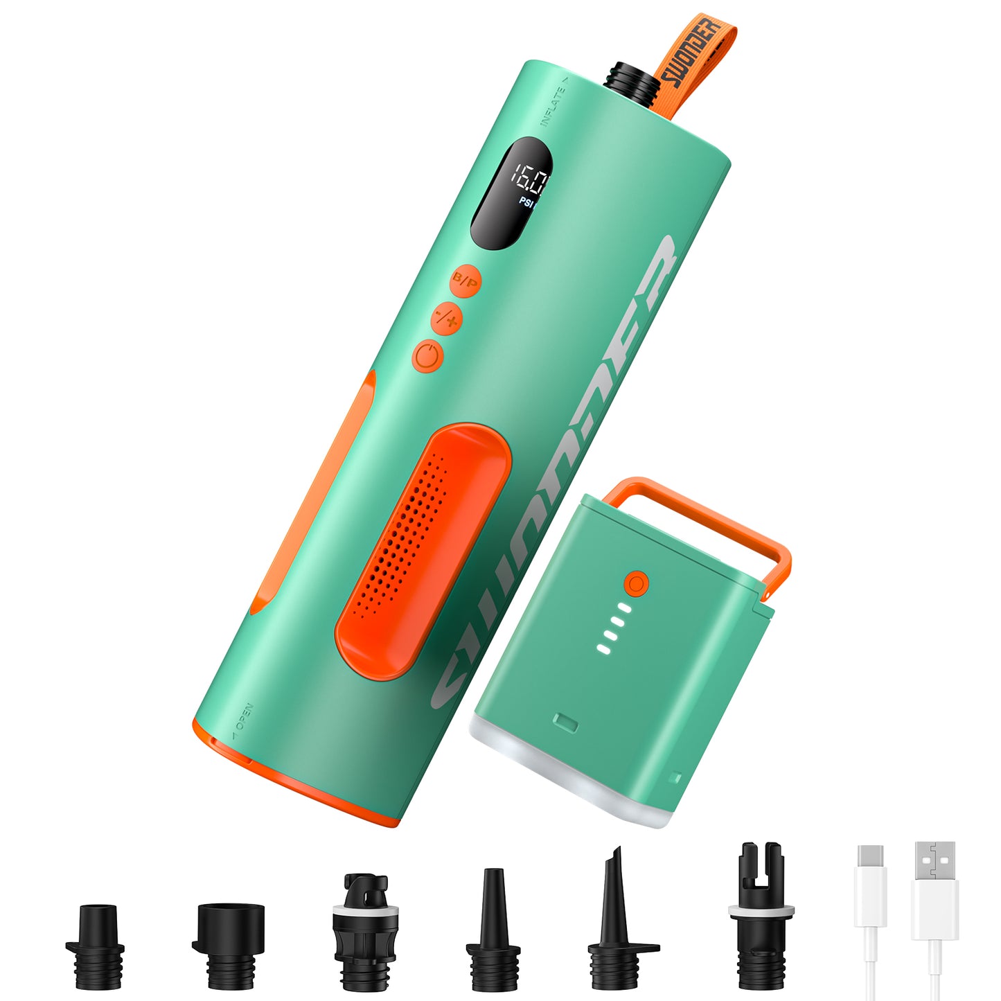 SeaFalcon 5200mAh Rechargeable Paddle Board Pump