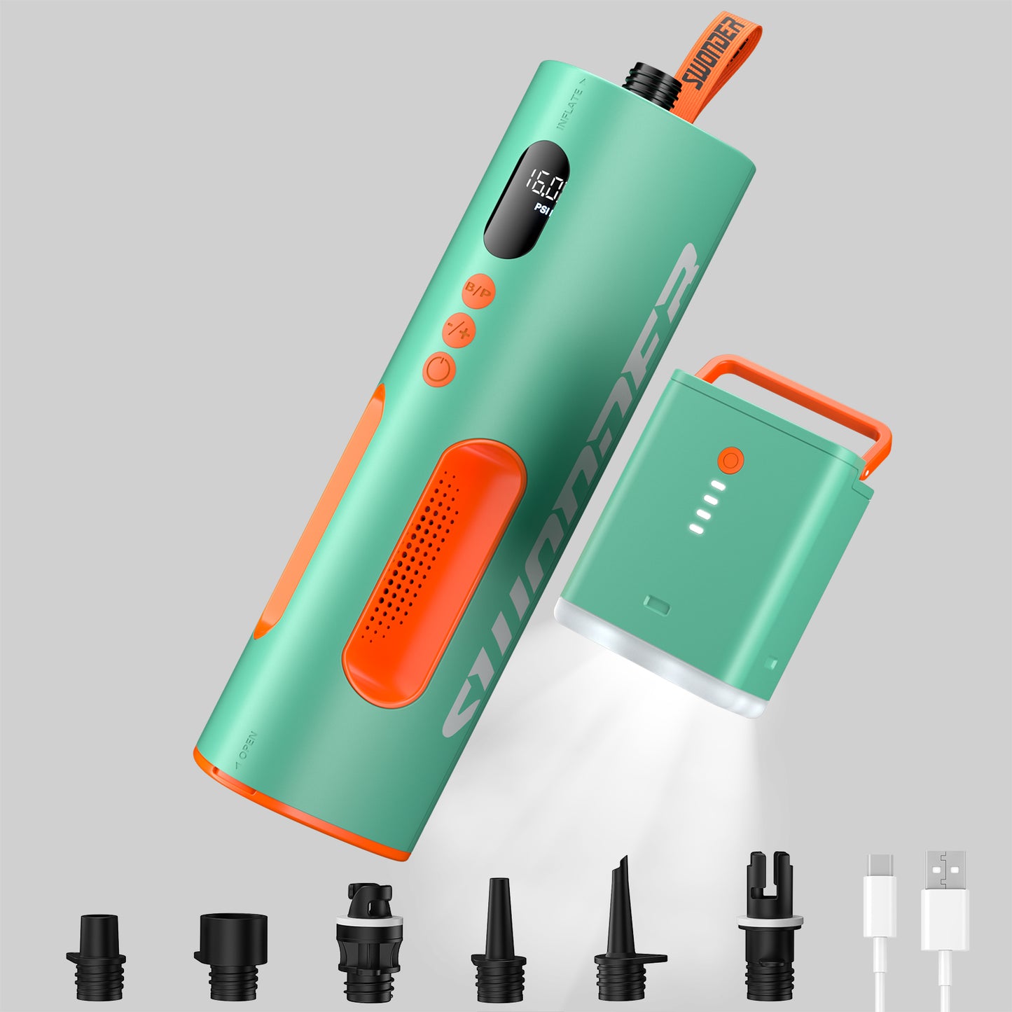 SeaFalcon 5200mAh Rechargeable Paddle Board Pump