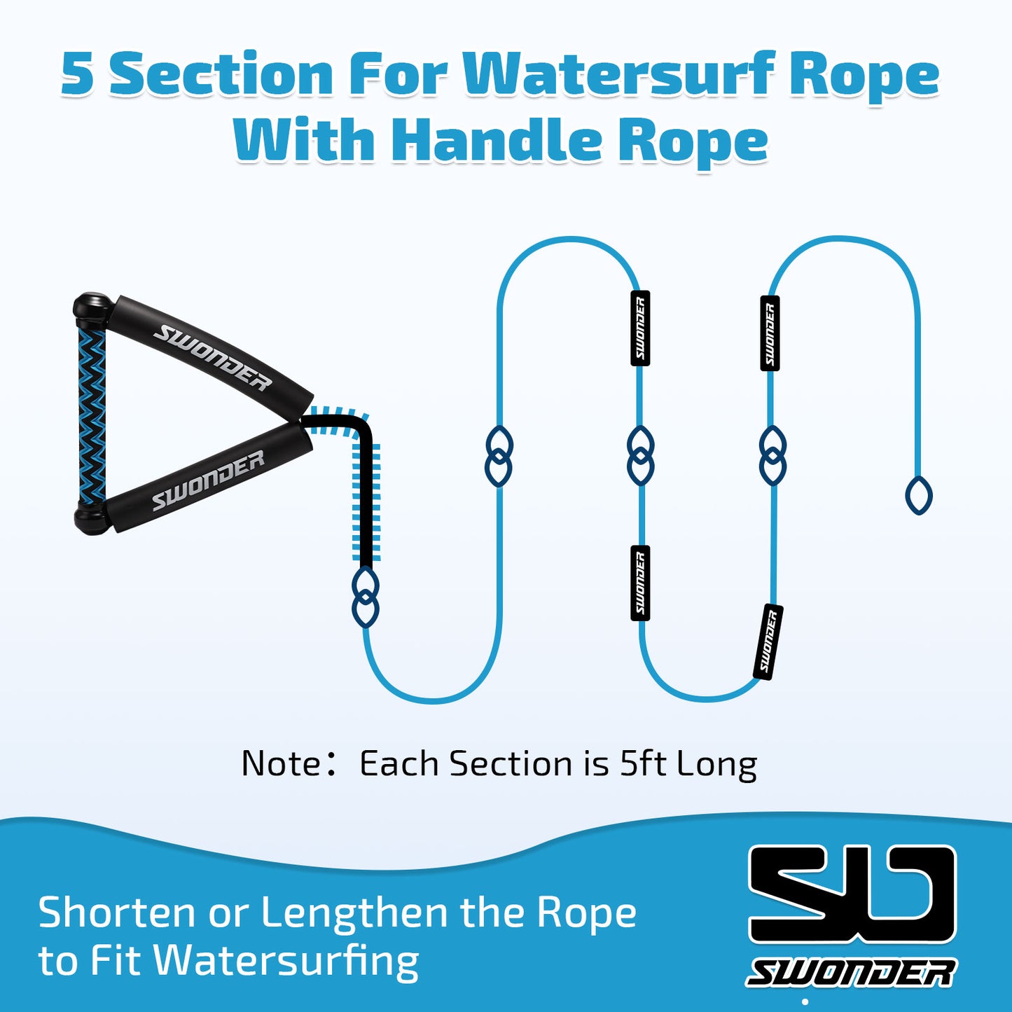 Wakeboard Rope 25ft