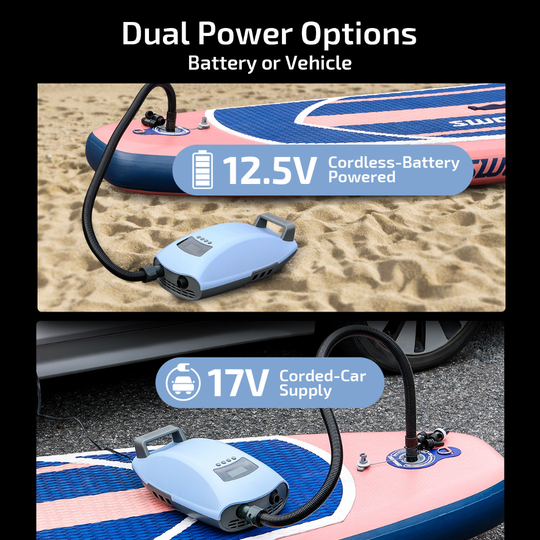 Seawolf S20Li 6000 mAh Rechargeable SUP Pump