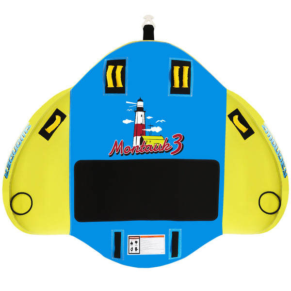 Montauk3 Towable Tube for Boating, 1-3 Rider