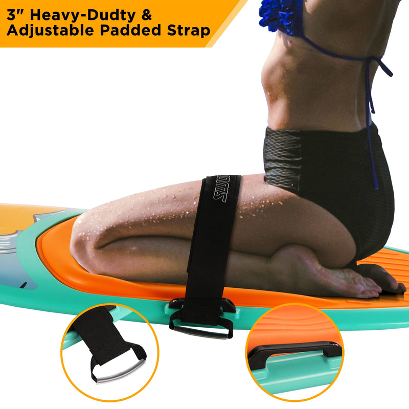 All-Age Kneeboard and 75ft Wakeboard Rope Combo