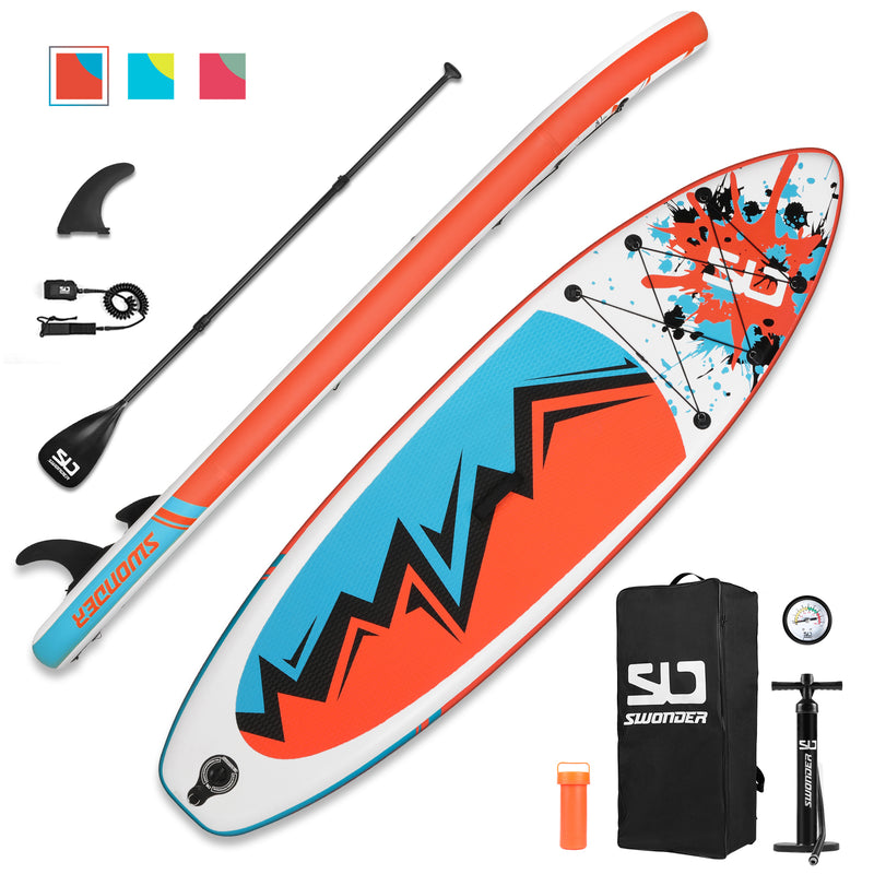 10' Inflatable Stand-Up Paddle Board Set