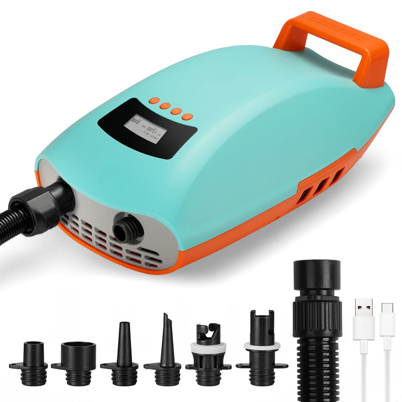Seawolf High-Pressure SUP Air Pump, 10,000 mAh Li-ion Rechargeable Battery