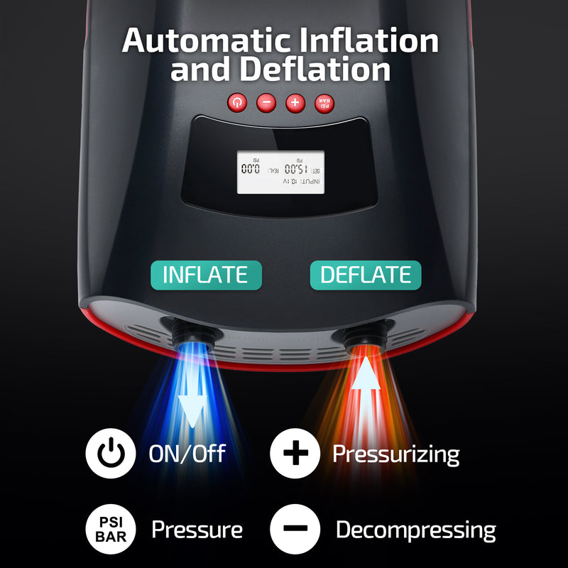 Seawolf High-Pressure SUP Air Pump, 10,000 mAh Li-ion Rechargeable Battery