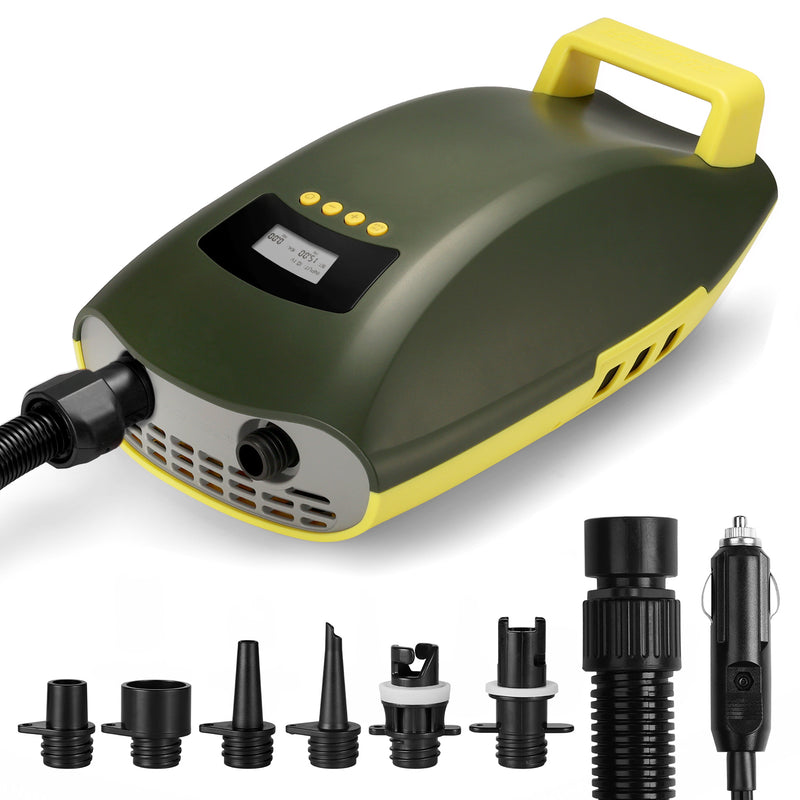 Seawolf High-Pressure SUP Air Pump, Car Charge