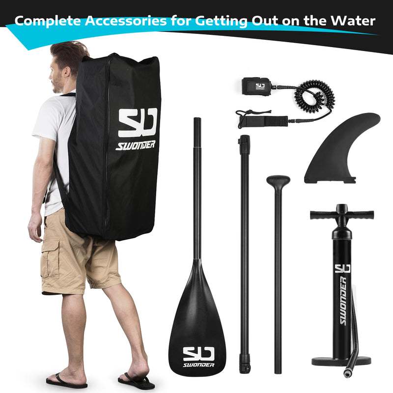10' Inflatable Stand-Up Paddle Board Set