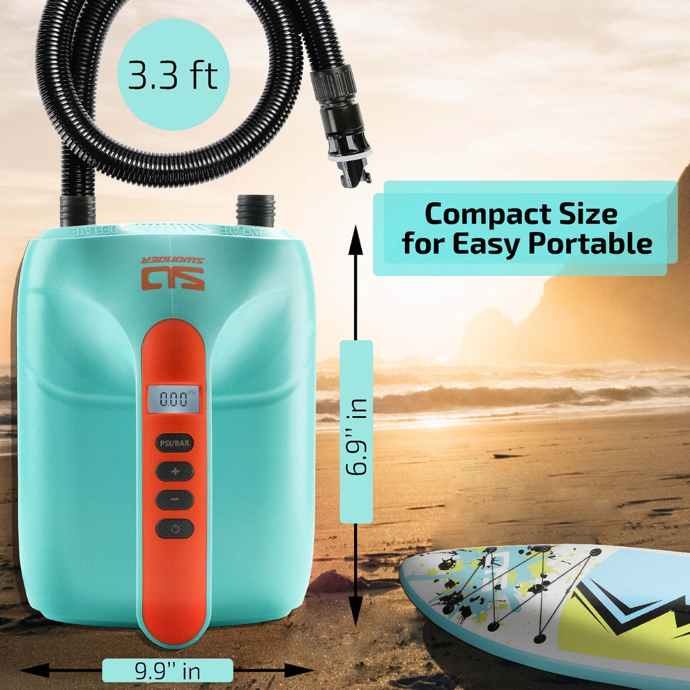 Pompe Paddle Electrique, Pompe à Air électrique 16PSI pour Sup Pompe Paddle Electrique, Pompe à Air électrique 16PSI pour Sup