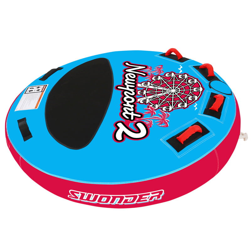 Newport2 Towable Tube for Boating, 1-2 Rider